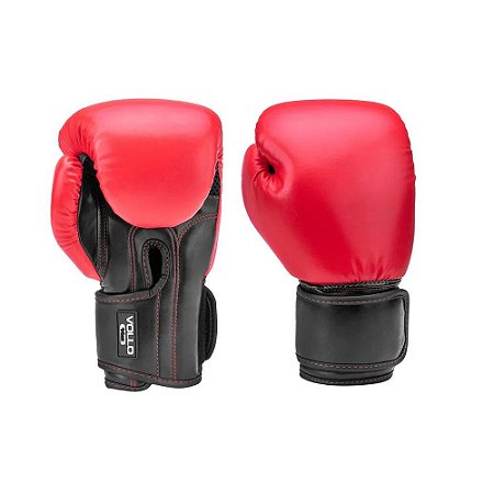 Luva Vollo De Boxe Training Vermelho/Preto Unissex
