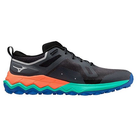 Tênis Mizuno Wave Ibuki 4 Cinza/Verde Masculino