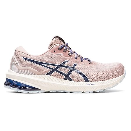 Tênis Asics GT 1000 11 Rosa/Azul Feminino