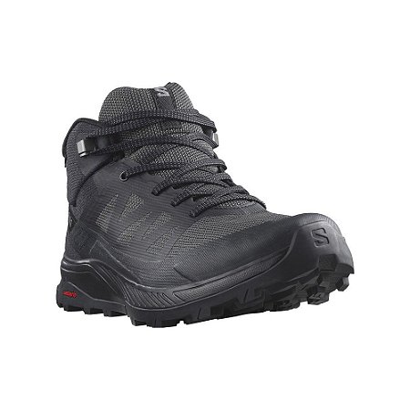 Bota Salomon Outrise Mid GTX Preto Masculino