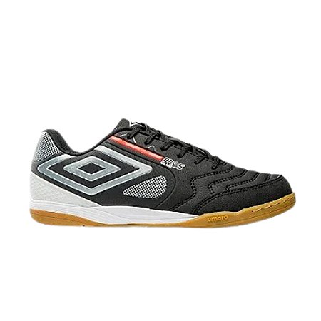 Chuteira Umbro Indoor Pro 5 Bump Club Preto/Prata Unissex