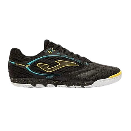 Chuteira Joma Liga 5  Futsal Preto Masculino