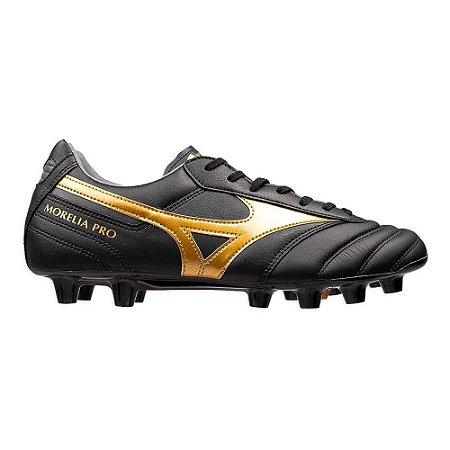 Chuteira Mizuno Campo Morelia Preto Masculino