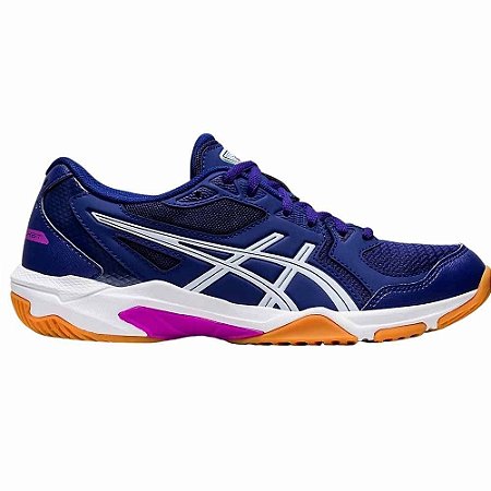 Tênis Asics Gel-Rocket 10 Azul/Roxo Feminino