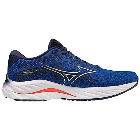 Tênis Mizuno Wave Rider 27 Azul Masculino