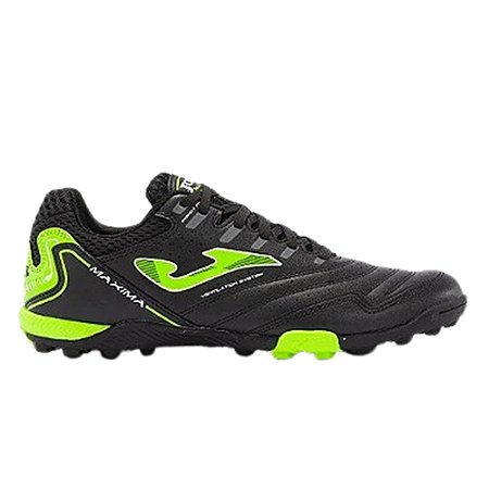 Chuteira Joma Society Maxima Preto/Verde Masculino