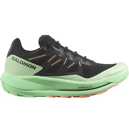 Tênis Salomon Pulsar Trail Preto/Verde Feminino