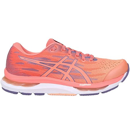 Tênis Asics Gel-Hypersonic 3 Laranja/Rosa/Branco Feminino