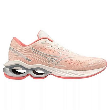 Tênis Mizuno Wave Creation 24 Branco/Telha Feminino