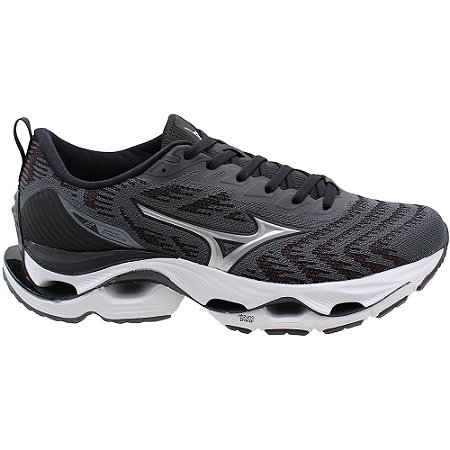 Tênis Mizuno Wave Stratos 2 Chumbo Masculino