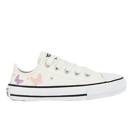 Tênis Converse Kids Chuck Taylor All Star Ox Festival Style Amendoa Lilas Claro