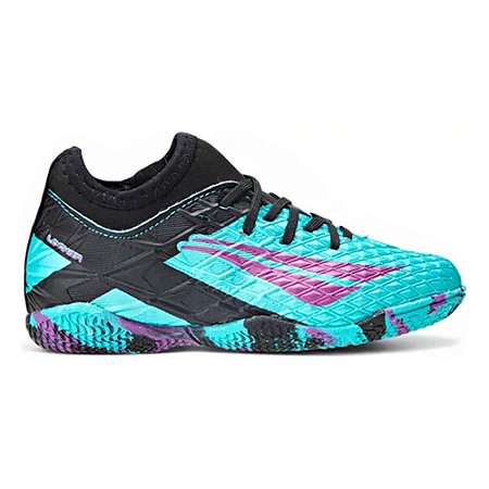 Chuteira Penalty Futsal Locker Lilas/Preto/Roxo Masculino