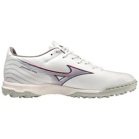Chuteira Mizuno A Select As Branco/Vermelho Masculino