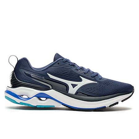 Tênis Mizuno Wave Dynasty 6 Marinho/Azul Masculino