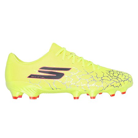 Chuteira Skechers Campo Gold Amarelo/Preto Masculino
