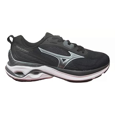 Tênis Mizuno Wave Dynasty 7 Preto Masculino