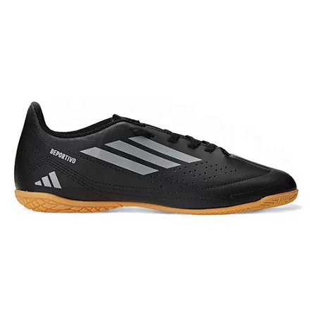 Chuteira Adidas Futsal Deportivo III In Jr Preto/Branco Masculino