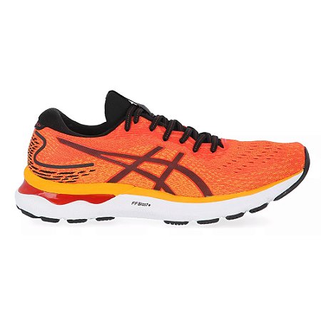 Tênis Asics Gel Nimbus 24 Laranja Masculino