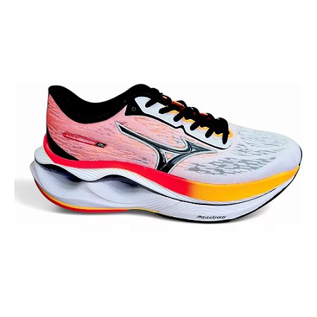 Tênis Mizuno Wave Creation 26 Arenito/Vermelho Masculino
