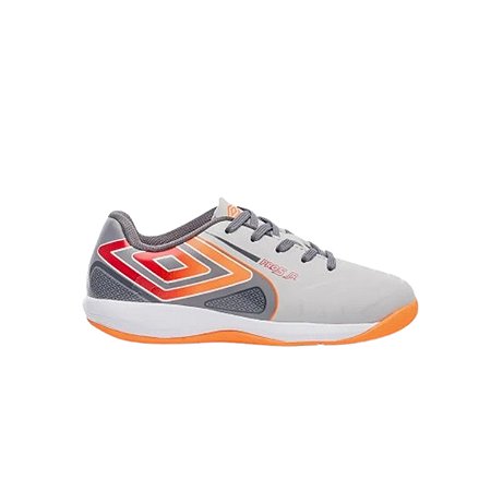 Chuteira Umbro Futsal Pro 5 Jr Prata/Grafite Infantil