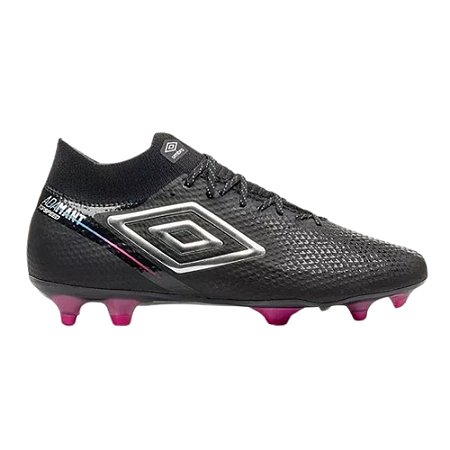 Chuteira Umbro Adamant Campo Preto/Cinza Masculino