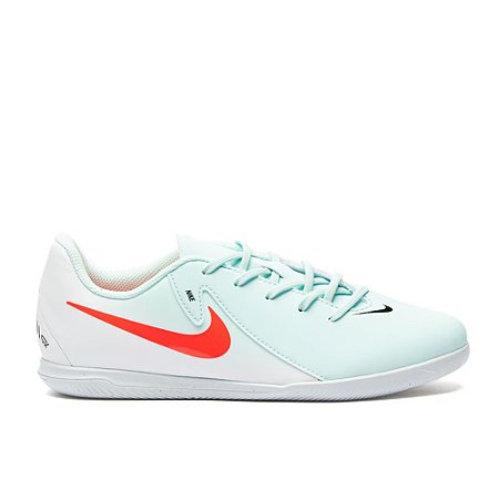 Chuteira Nike Phantom Gx II Club Branco/Vermelho Infantil
