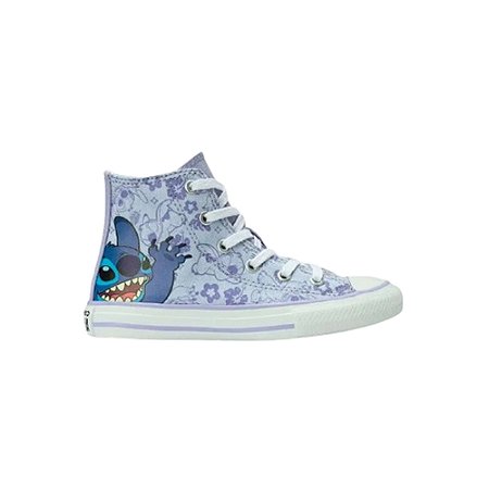 Tênis Converse Chuck Taylor All Star Azul/Lilas/Branco Infantil