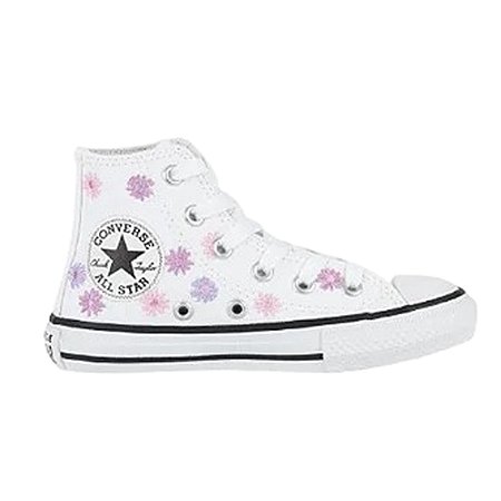 Tênis Converse Chuck Taylor All Star Lilas/Branco Infantil