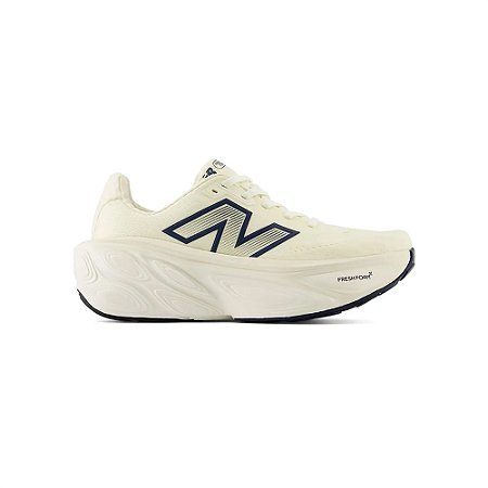 Tênis New Balance More V5 Bege Claro/Azul/Branco Feminino