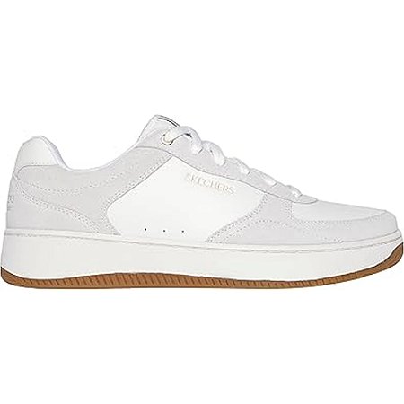 Tênis Skechers Sport Court 2.0 Branco/Cinza Masculino