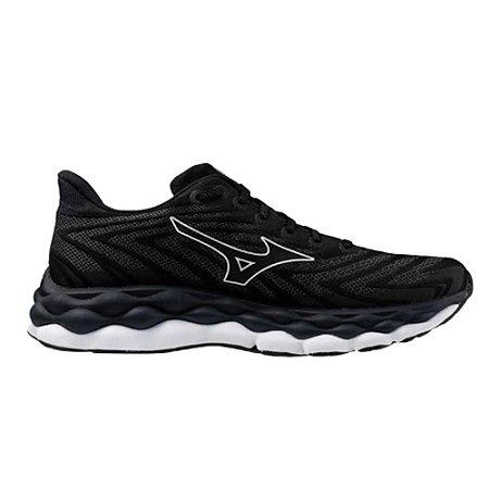 Tênis Mizuno Wave Sky 8 Preto/Cinza Masculino