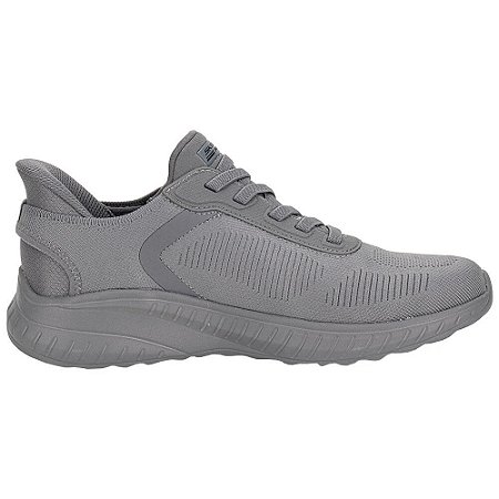 Tênis Skechers Bobs Squad Chaos Cinza Escuro Masculino