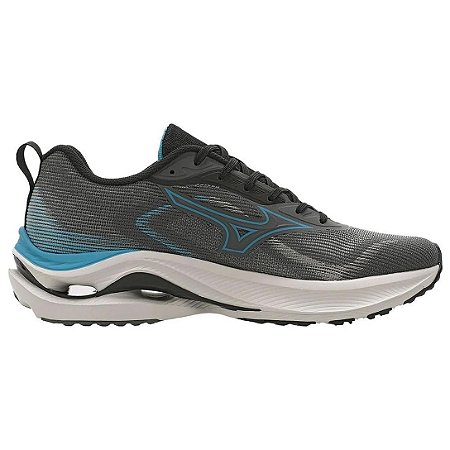 Tênis Mizuno Wave Vitality Chumbo/Turquesza Masculino