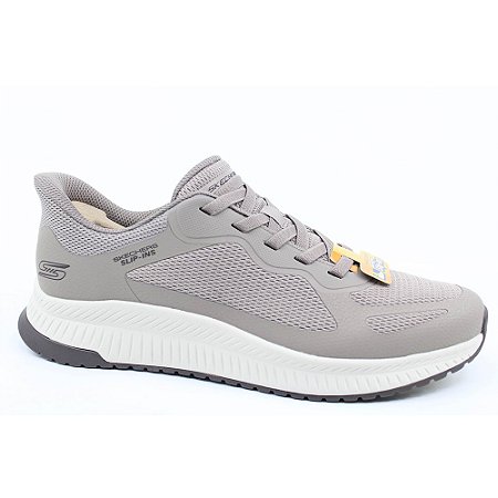 Tênis Skechers Bobs Squad 4 Castanho Feminino