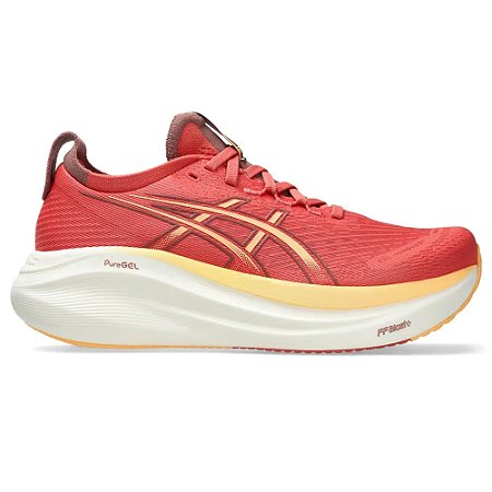Tênis Asics Gel Nimbus 27 Dark Rosa/Laranja Feminino
