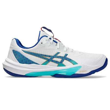 Tênis Asics Sky Elite FF Branco/Azul Masculino