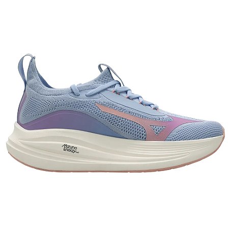 Tênis Mizuno Neo Aura Knit Azul Claro Feminino