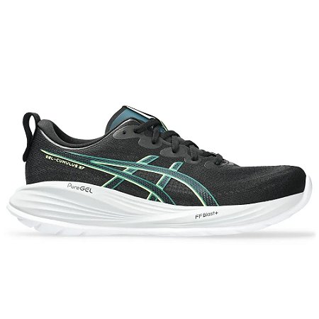 Tênis Asics Gel-Cumulus 27 Preto/Lucid Amarelo Masculino