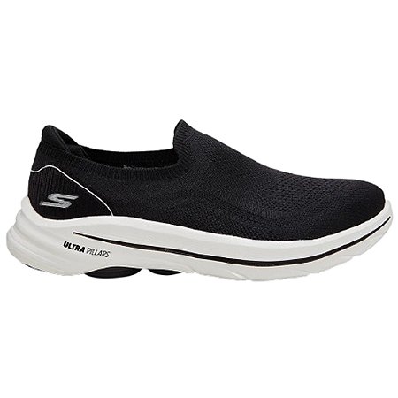 Tênis Skechers Go Walk 8 Preto/Branco Feminino