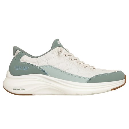 Tênis Skechers Contour Foam Verde Feminino