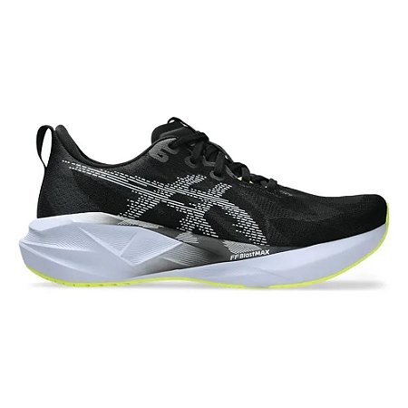 Tênis Asics Novablast 5 Preto/Branco Masculino