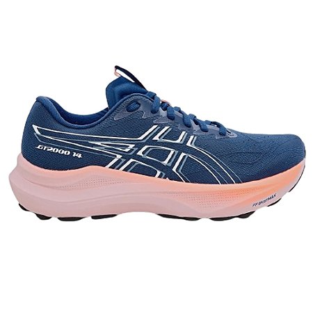 Tênis Asics GT 2000 14 Azul/Branco Feminino
