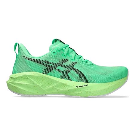 Tênis Asics Novablast 5 Verde/Preto Feminino