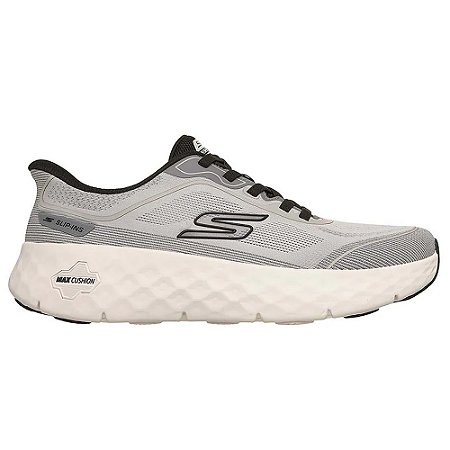 Tênis Skechers Go Walk Max Cushioning Flex Cinza/Preto Masculino