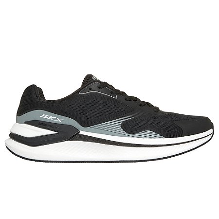 Tênis Skechers Go Run Preto/Branco Masculino