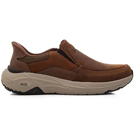 Tênis Skechers Arch Fit Maverick Marrom Masculino