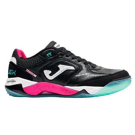 Chuteira Joma Futsal Top Flex Plus 2601 Preto/Rosa Masculino