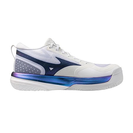Tênis Mizuno Volleyball Neo Jump Branco/Azul Masculino