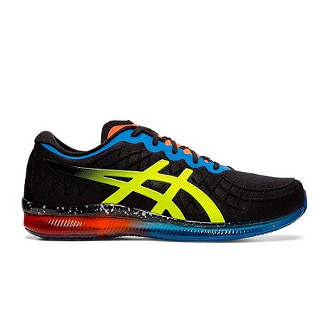Tenis Asics Gel Quantum Infinity Preto Amarelo Masculino Tontri Esportes