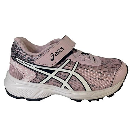 Tênis Asics Fantasy 4 PS Infantil Rosa Feminino